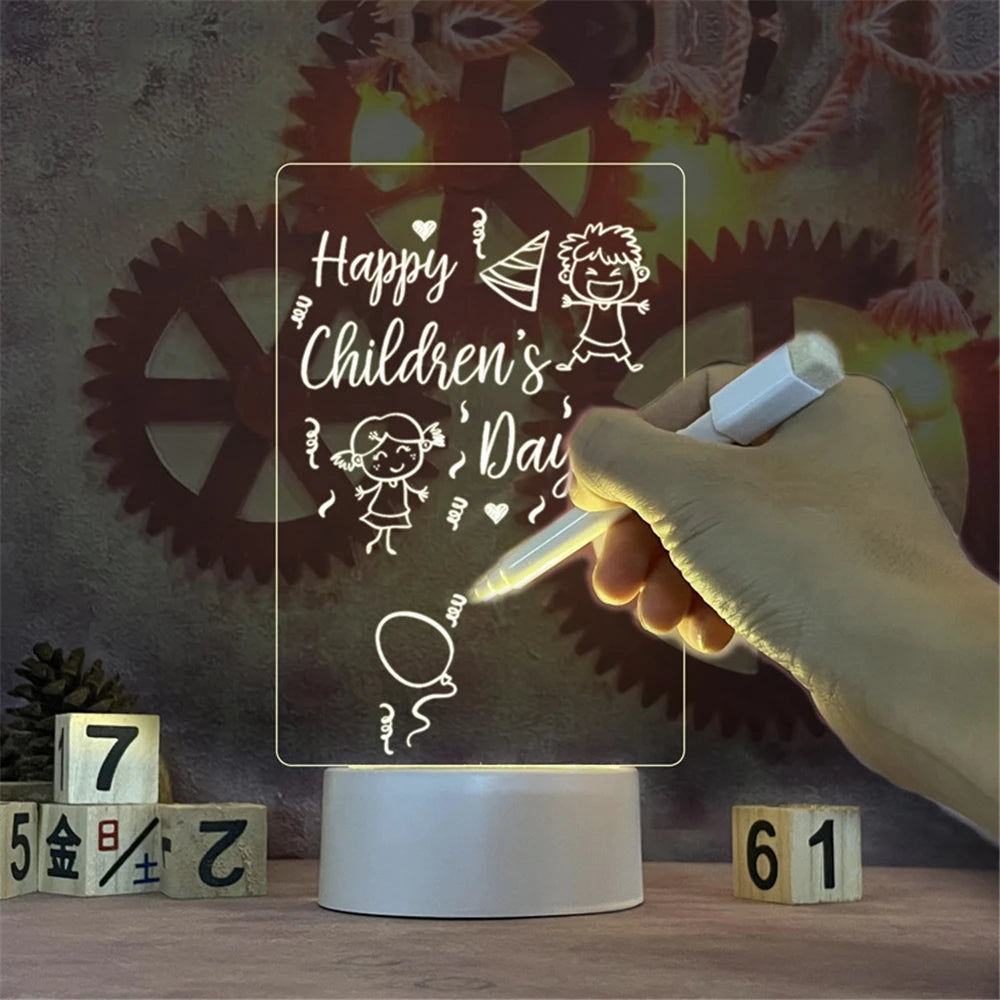The Transparent Luminous LED Night Light