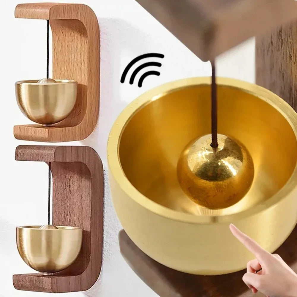 Brass Bell Wind Chime for Home Decor