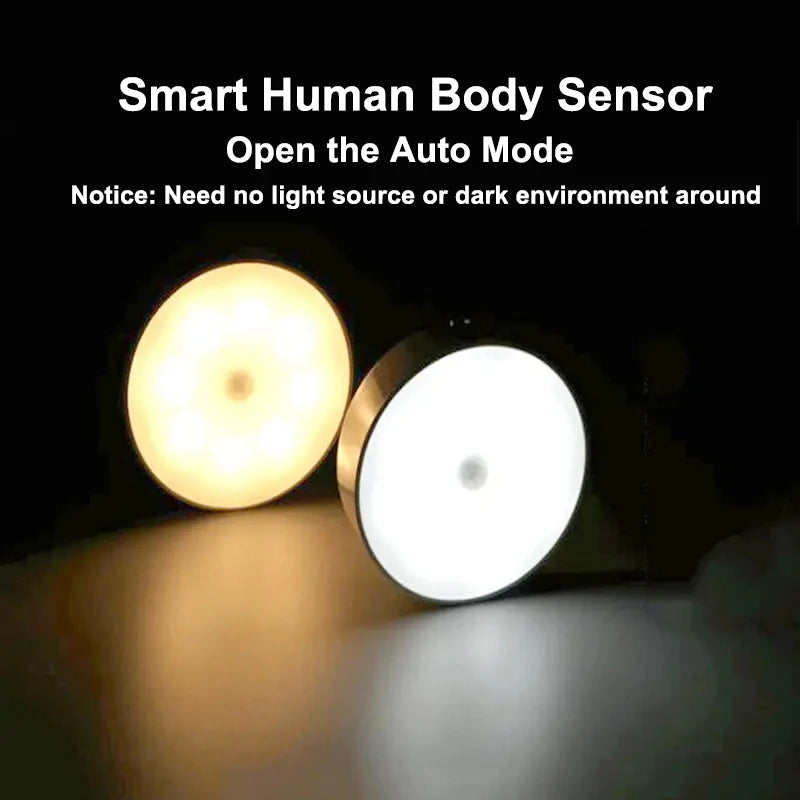 LED Smart Human Body Sensor Night Light