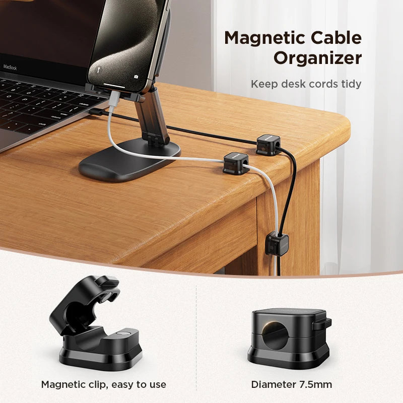 Magnetic Cable Clips - 6 Pack by Joyroom