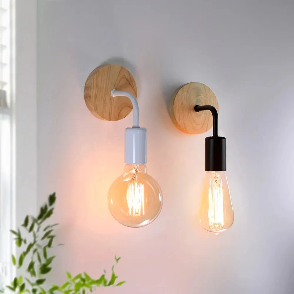 Wood Wall Lamp