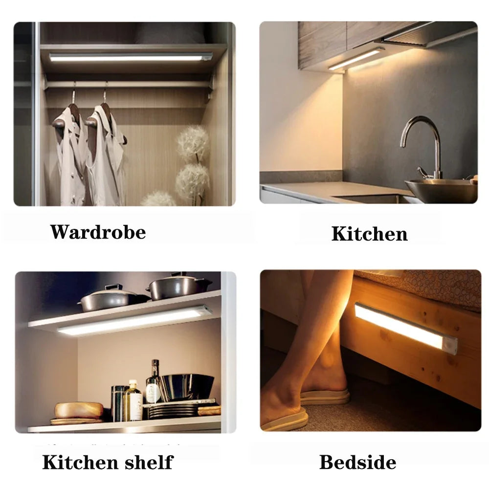 Wireless Rechargeable LED Motion Sensor Cabinet Light