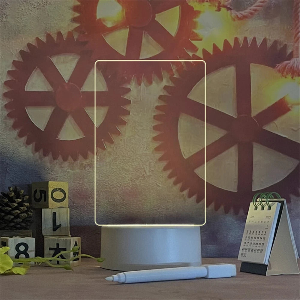 The Transparent Luminous LED Night Light