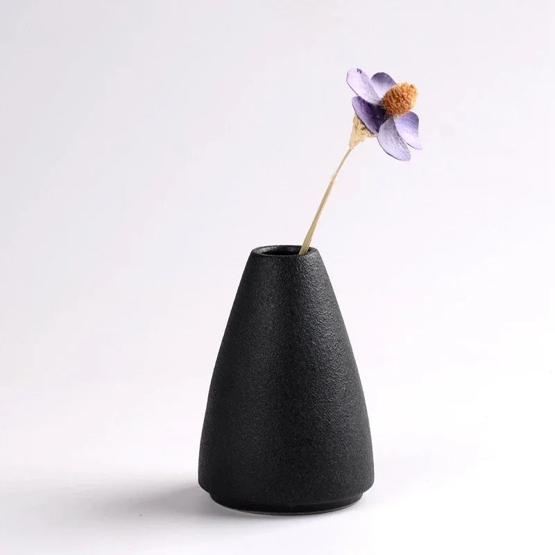 The Black Pottery Vase Collection