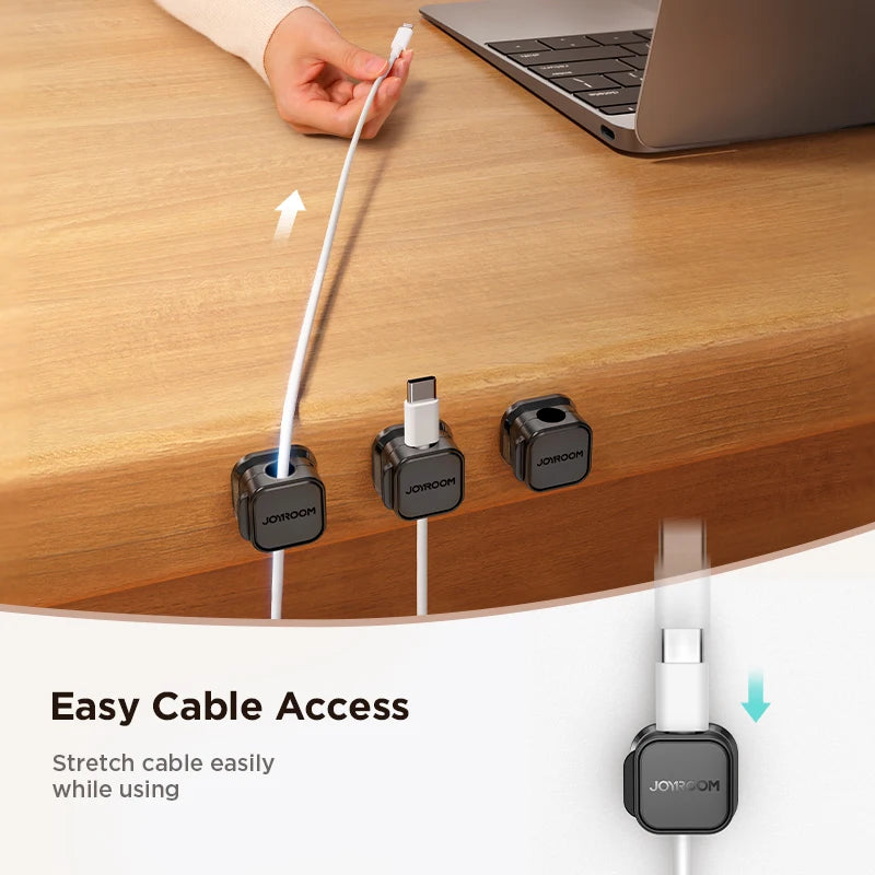 Magnetic Cable Clips - 6 Pack by Joyroom