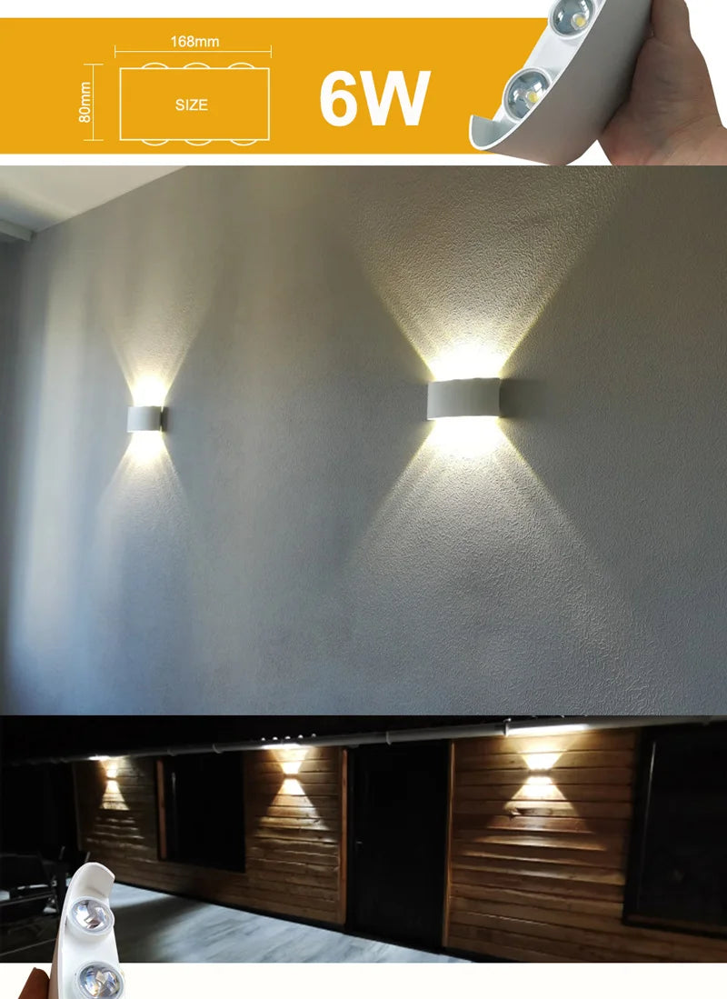 Up and Down LED Wall Lamp