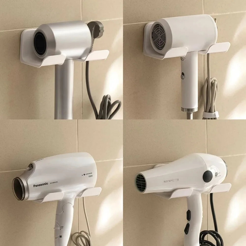 Wall Mounted Hair Dryer Holder