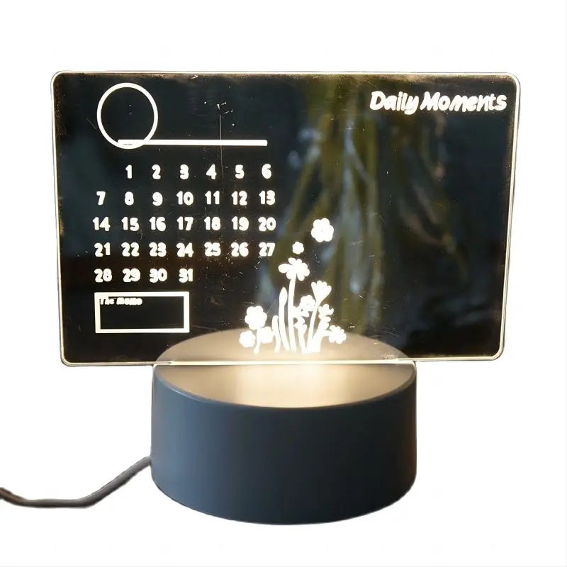 Creative LED Note Board Night Light