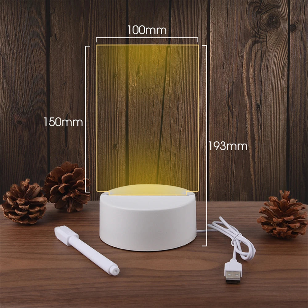 The Transparent Luminous LED Night Light