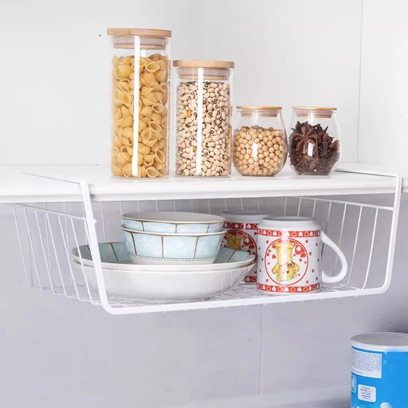 Metal Hanging Kitchen Conditioning Layered Storage Rack
