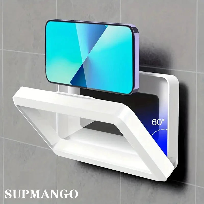 SUPMANGO Waterproof Bathroom Wall-Mounted Mobile Phone Holder