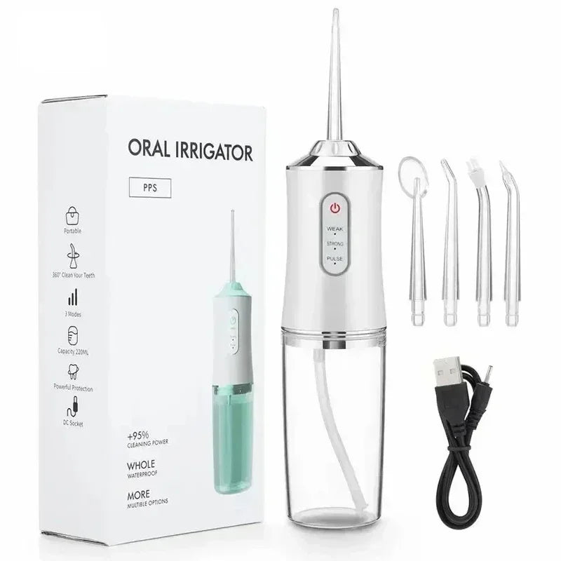 Oral Irrigator Portable Dental Water Flosser