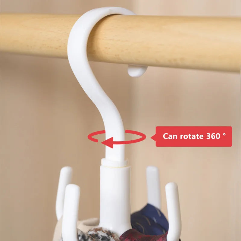 Space Saving Rotated Hanger