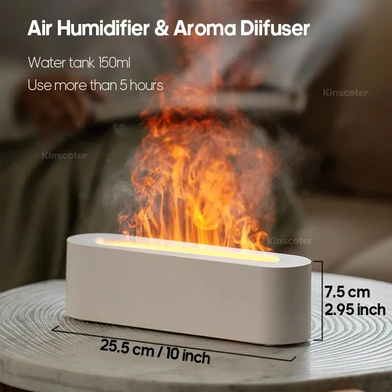 HOMEFISH Flame Aroma Diffuser