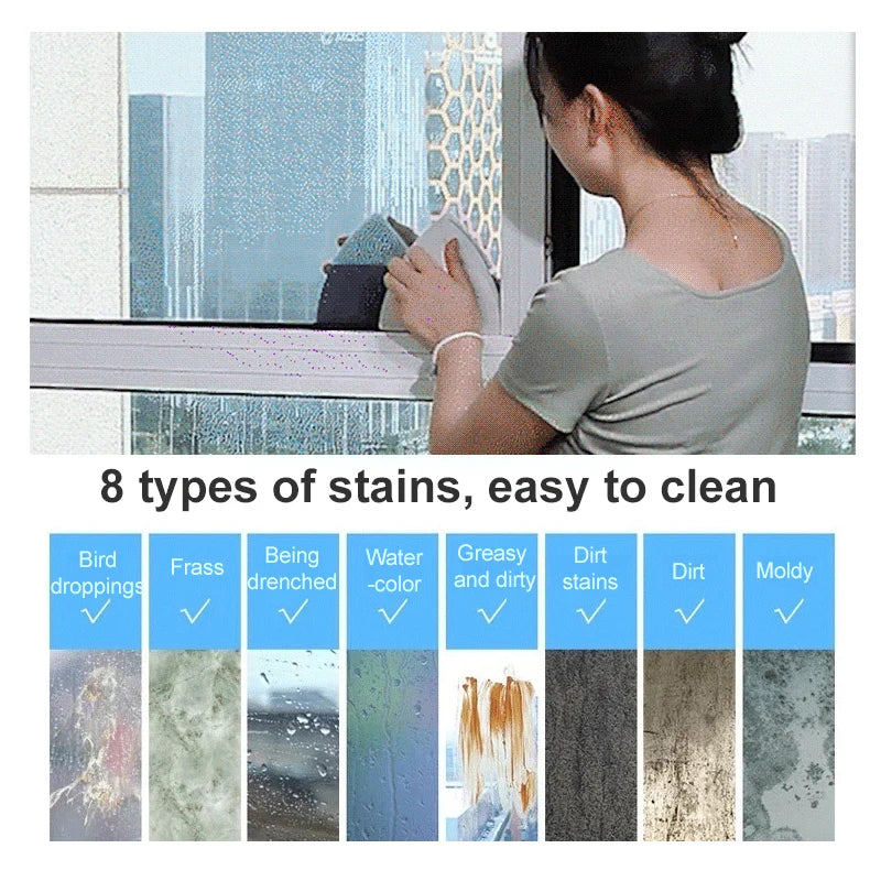 Magnetic Window Cleaner Brush