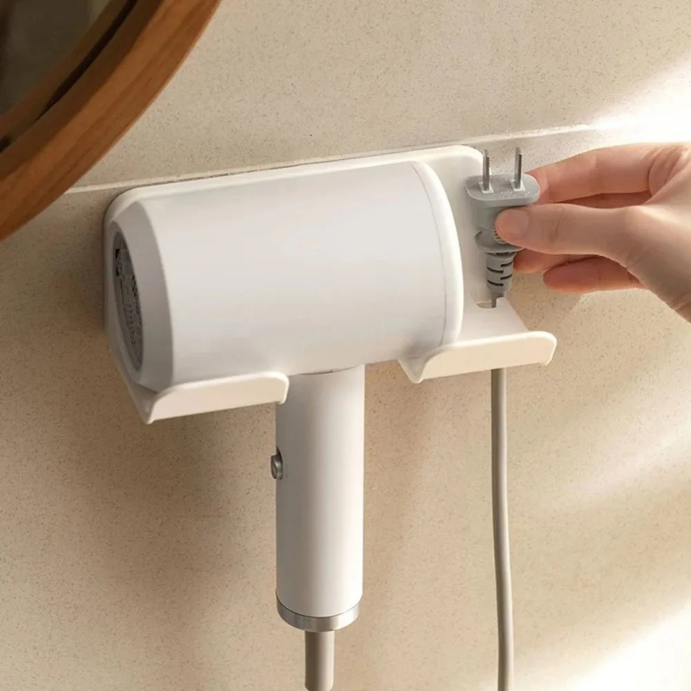 Wall Mounted Hair Dryer Holder