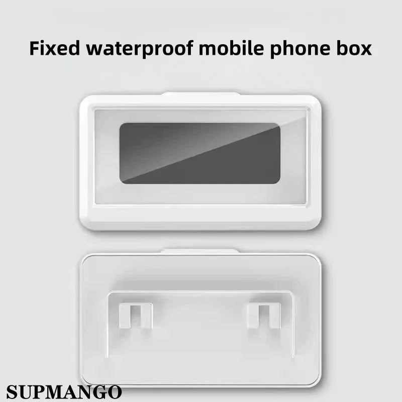 SUPMANGO Waterproof Bathroom Wall-Mounted Mobile Phone Holder