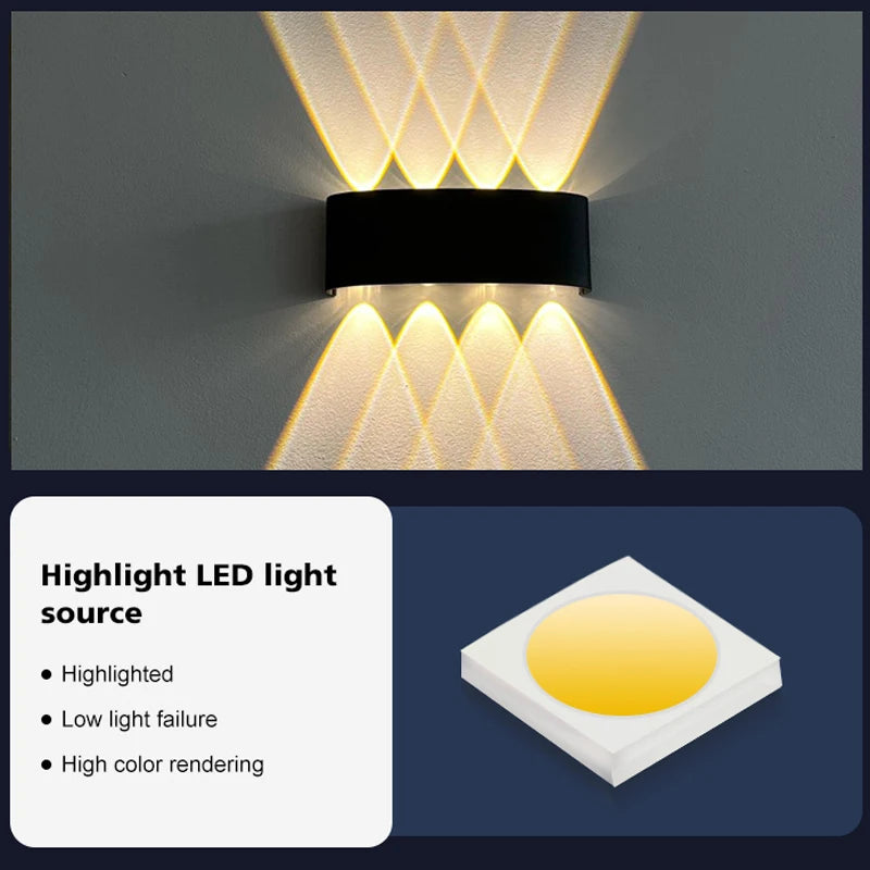 Up and Down LED Wall Lamp