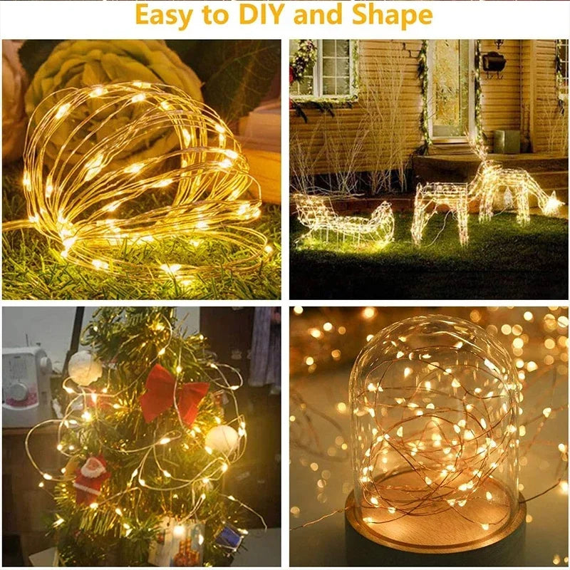 The Super-Cheese LED Curtain String Lights