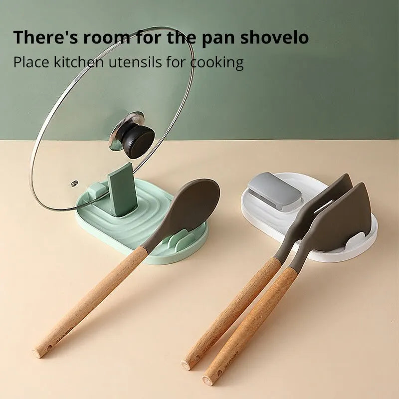 Pot Lid and Spatula Rack